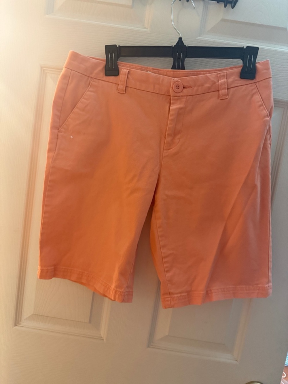 bcg Coral Orange Bermuda Shorts